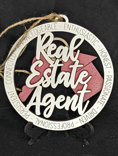 Real Estate Agent Christmas Ornament