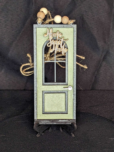 Green Door Christmas Ornament