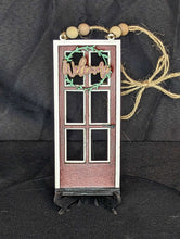 Load image into Gallery viewer, Red Door Christmas Ornament
