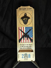 Load image into Gallery viewer, 2nd Amendment Hanging Bottle opener with cap catcher.
