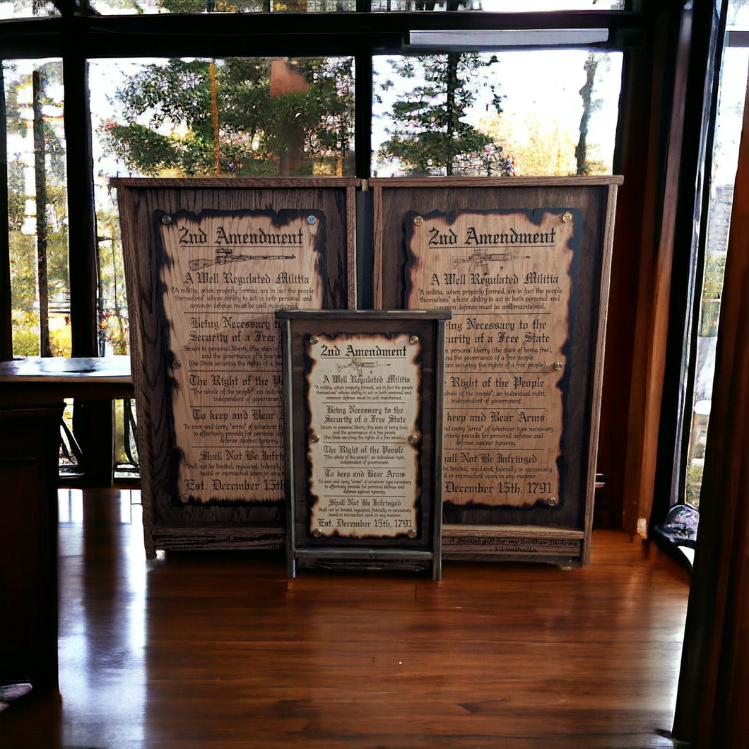 2nd Amendment Display.