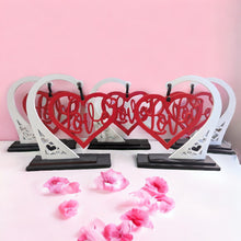 Load image into Gallery viewer, Hanging Heart with Stand, Valentines Gift, Love
