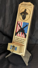 Load and play video in Gallery viewer, 2nd Amendment Hanging Bottle opener with cap catcher.
